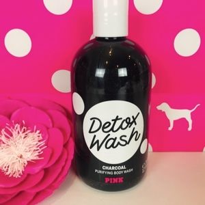 PINK Detox Wash Charcoal Purifying Body Wash